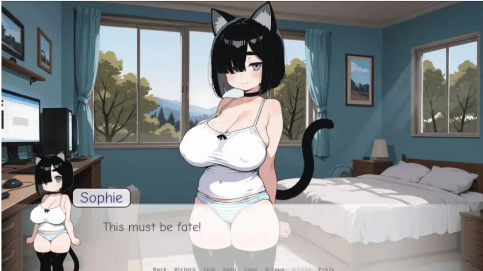 【双端】[SLG/AI汉化/PC+安卓] 国家配给的猫娘 My State Sponsored Catgirl Ver0.30 AI汉化步兵版 [590M/更新]