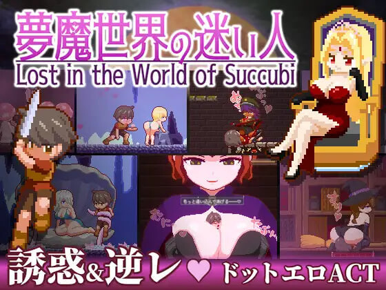 【电脑】新作【爆款ACT/魅魔/像素全动态】梦魔世界的迷失者（夢魔世界の迷い人） Ver1.03 官中步兵版+存档 [1.30G]