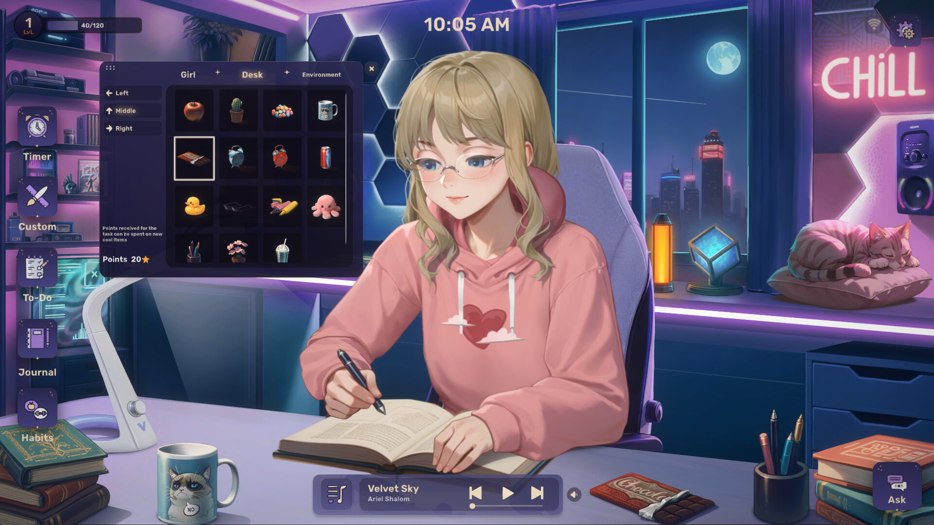 【电脑】[互动SLG/中文/全动态] Lo-Fi女孩：AI助手/Lo-Fi Girl: AI Assistant 官方中文版 Build.19957237 [1.7G/新作]